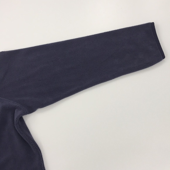 NEW 32 Degree Heat Gray Navy Sweater Size XL Snap-On Front Mock Neck Soft Fuzzy - Picture 12 of 16